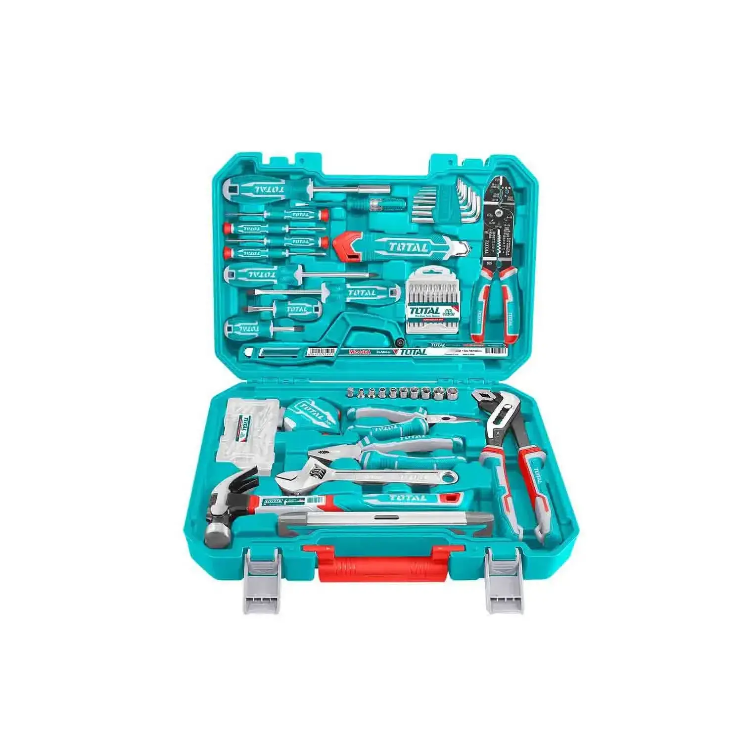 Coffret d'outils à main Total 168 pièces THKTHP21686
