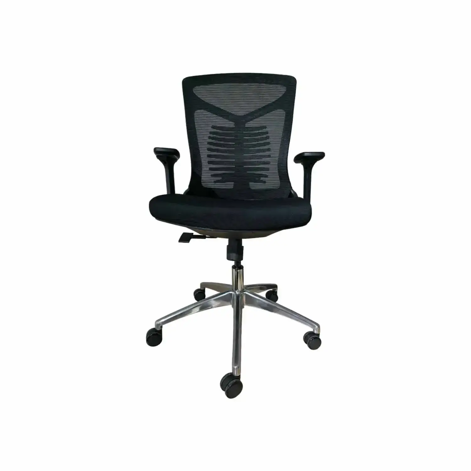 Chaise de bureau exécutive dossier filet HT-8088B - Noir