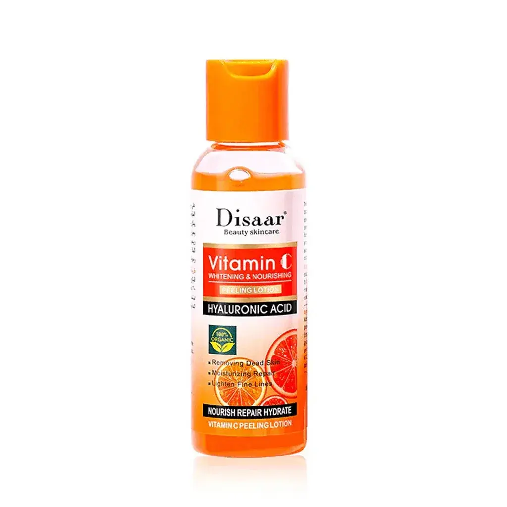 DISAAR Vitamine C & Acide Hyaluronique – Lotion Exfoliante 100 g