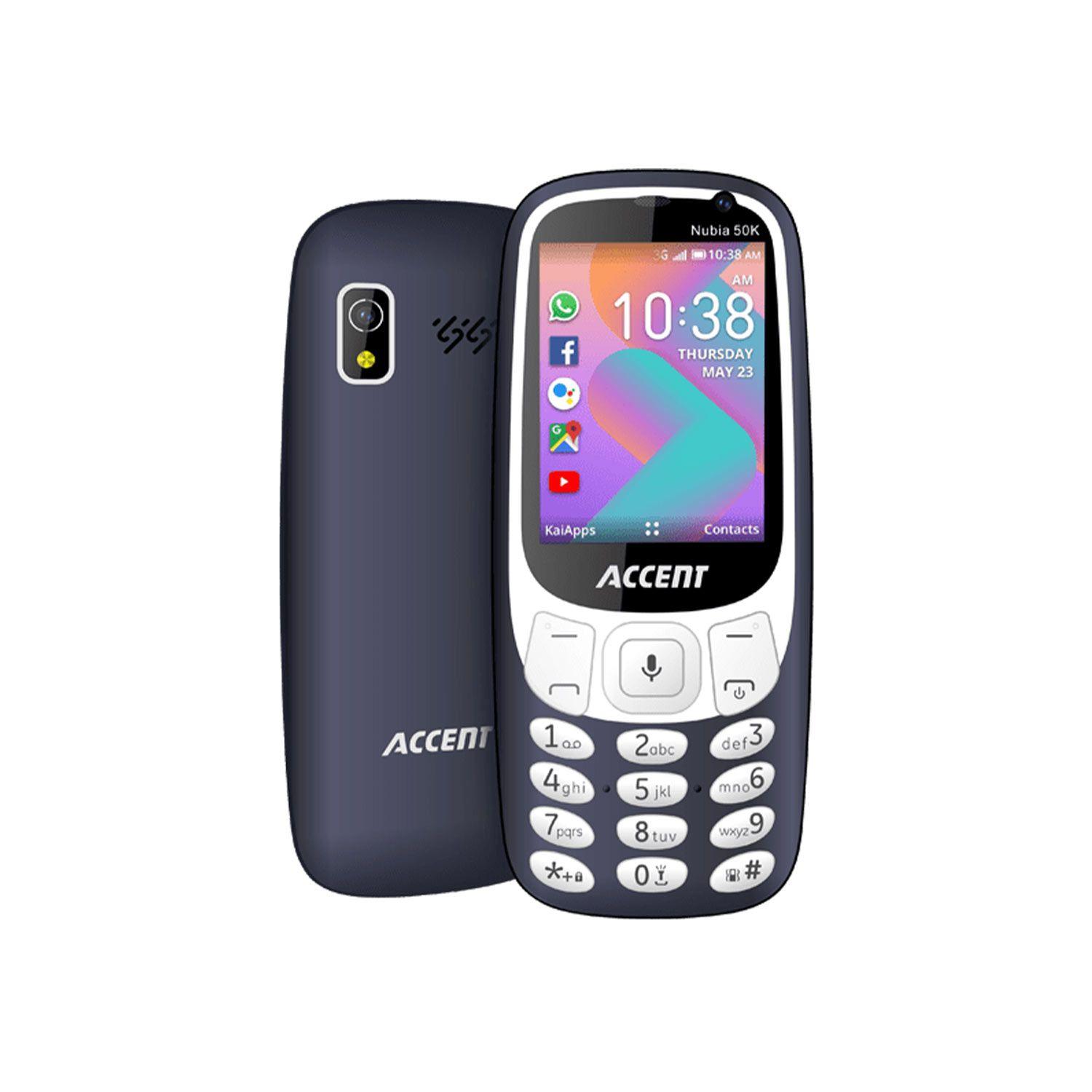 Téléphone portable Nubia Accent 50K 3G - Noir