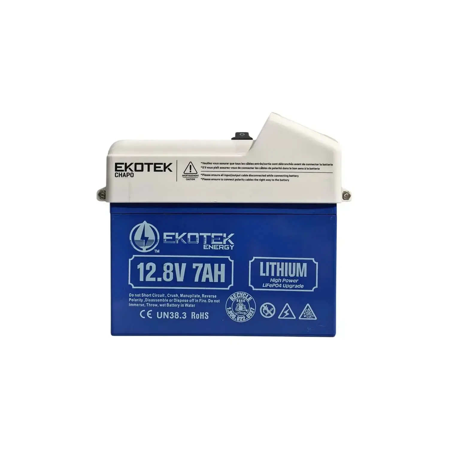 Kit solaire Ekotek Chapo ET-9014 - Panneau 10W + 2 ampoules LED