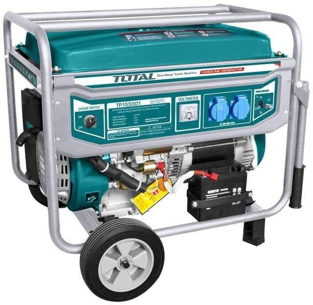 Groupe électrogène essence Total TP115005 1,2 kW - Moteur 2 temps