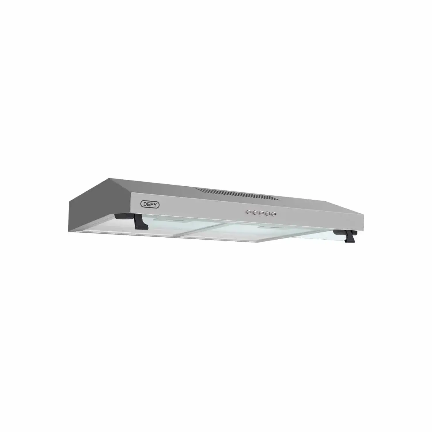 Hotte murale Defy DCH60SS 60 cm - Inox, 3 vitesses, LED
