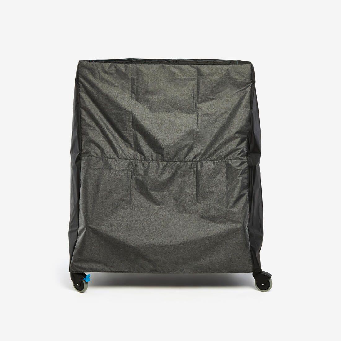 Housse pour table de ping pong de taille medium repliée - PPTC 530 Medium gris