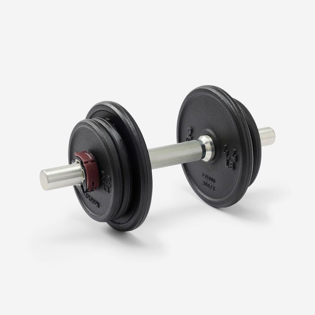 Kit haltère de musculation fonte recyclée 10 kg