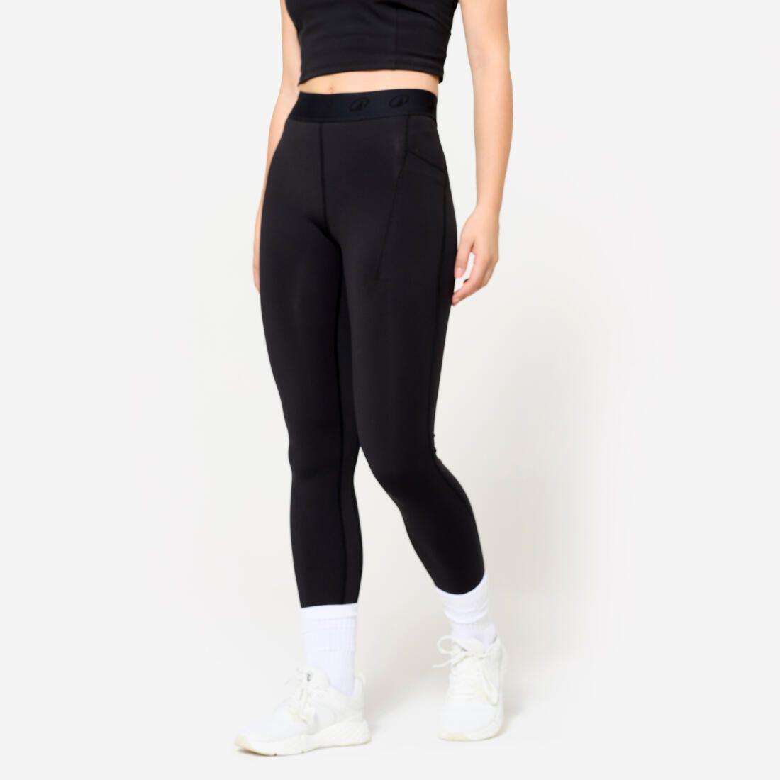 Legging de sport avec ceinture élastiquée femme