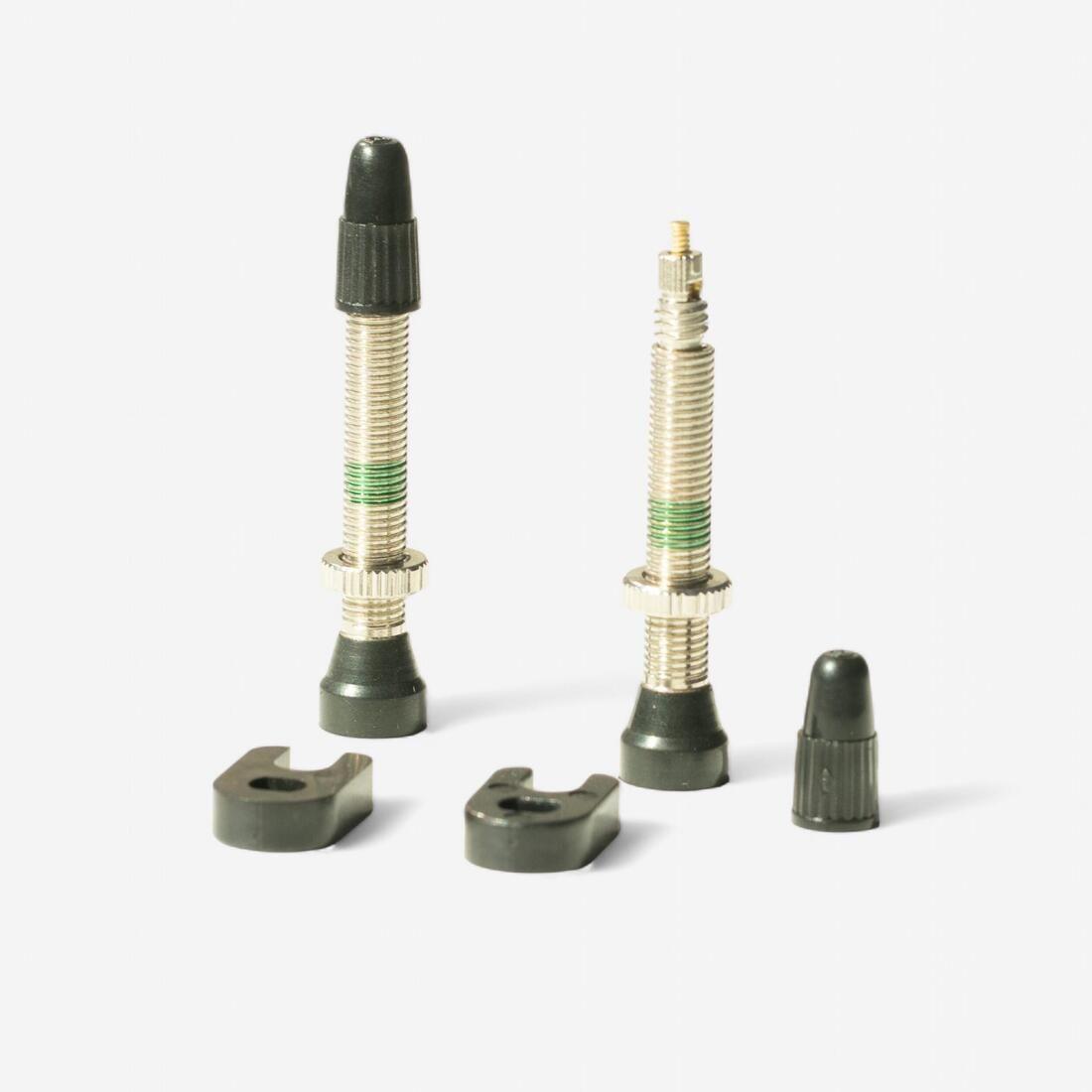 Lot de deux valves Tubeless coniques