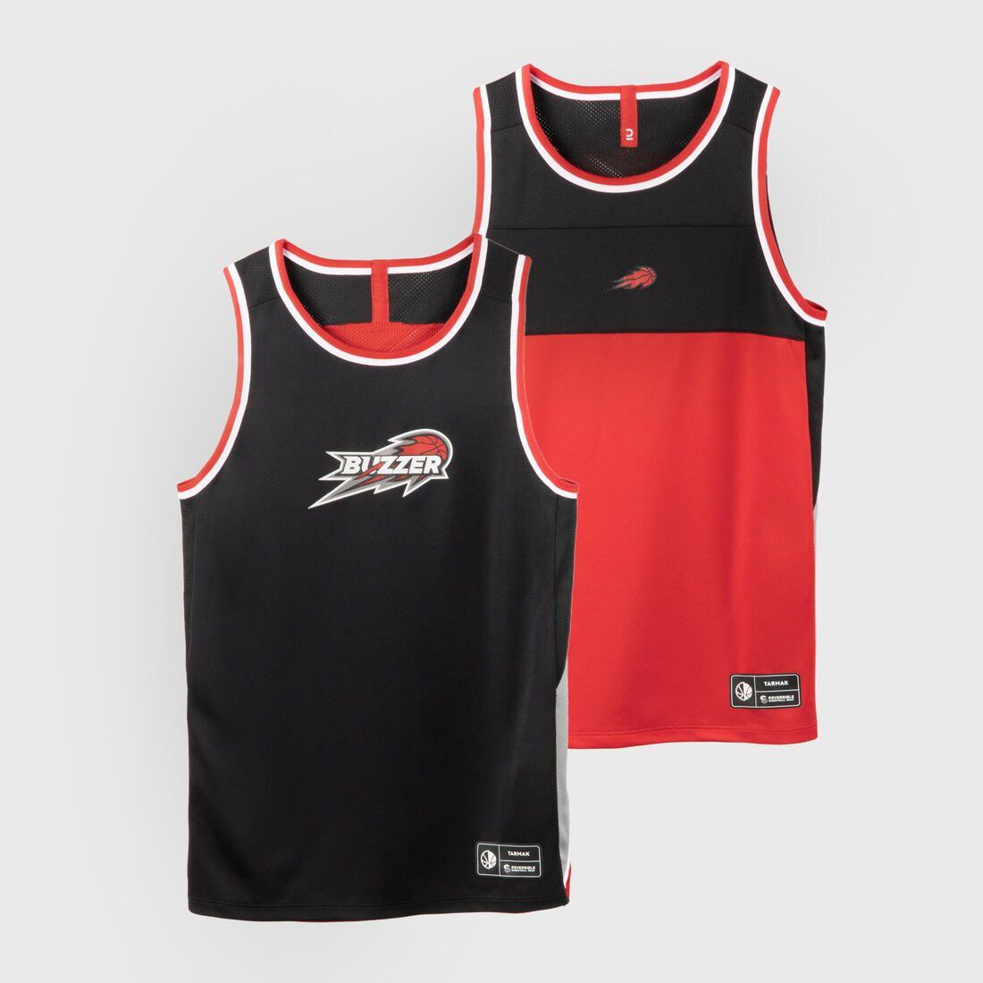 MAILLOT DE BASKETBALL SANS MANCHE REVERSIBLE ENFANT - T500R