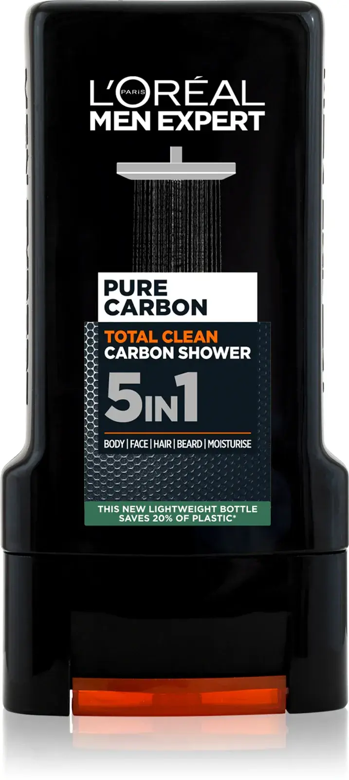 L’Oréal Paris Men Expert Pure Carbon – Gel Douche Corps & Cheveux