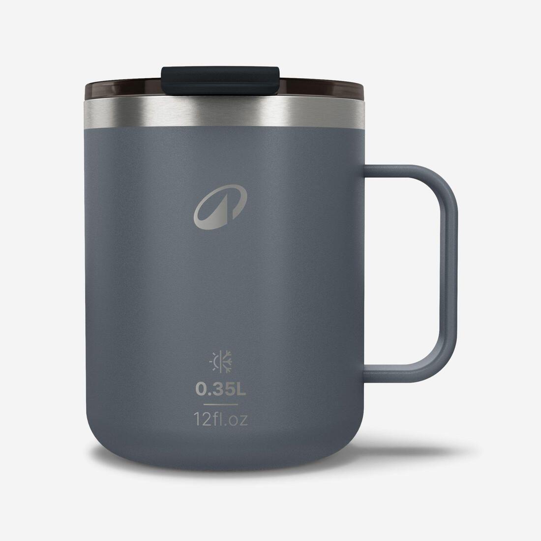 Mug 900 isotherme 0,35L en inox, pour le camping, la randonnée/trekking