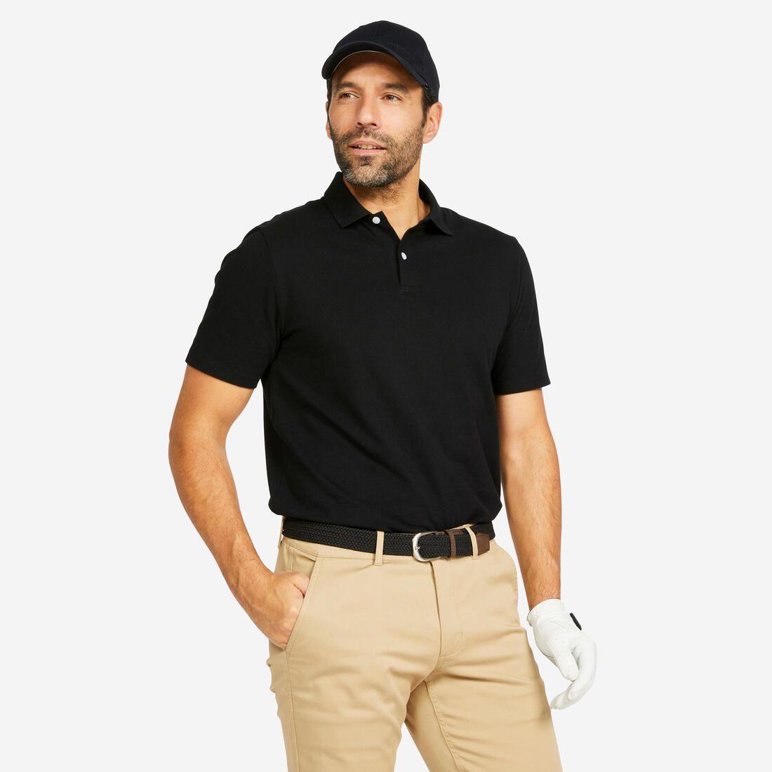 Polo de golf 100% coton manches courtes homme, MW100