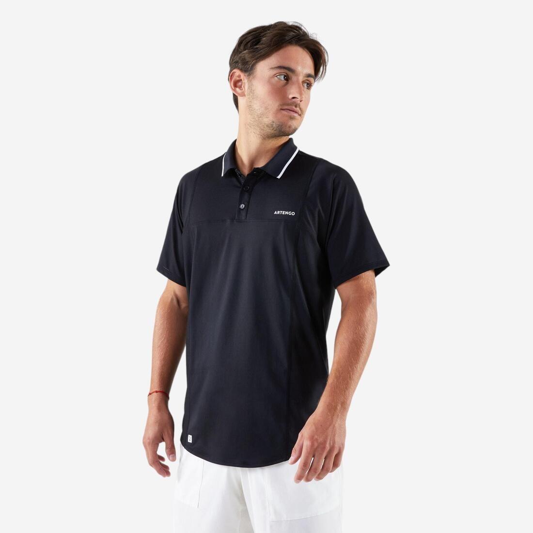 Polo tennis manches courtes Homme - Artengo DRY