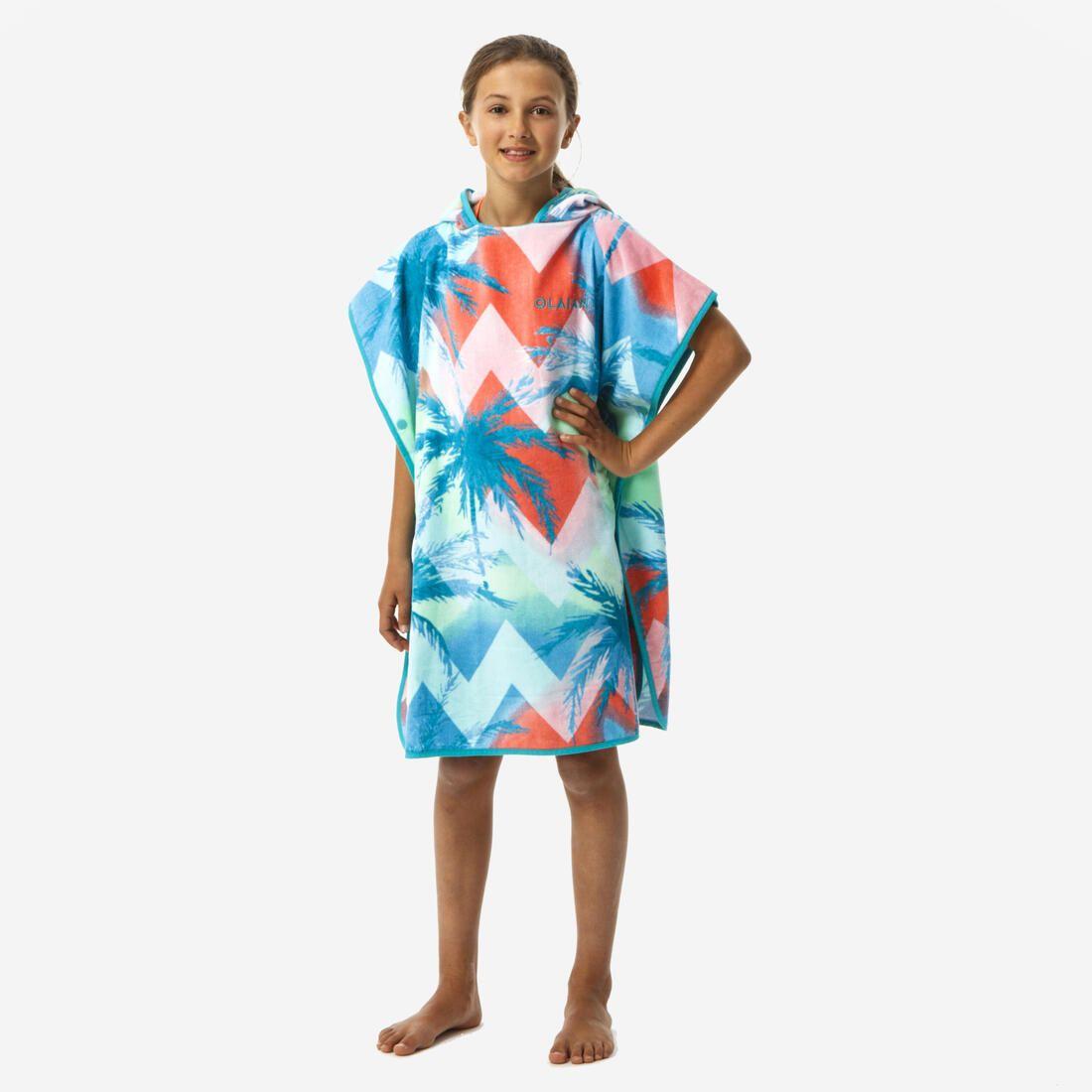 Poncho de bain surf enfant de 110 à 135 cm - 500 Sweet