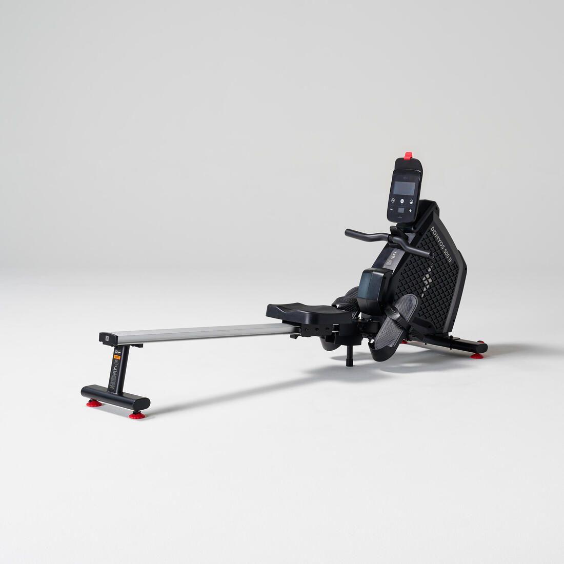 Rameur d'entraînement connecté, 500B, garanti par Decathlon