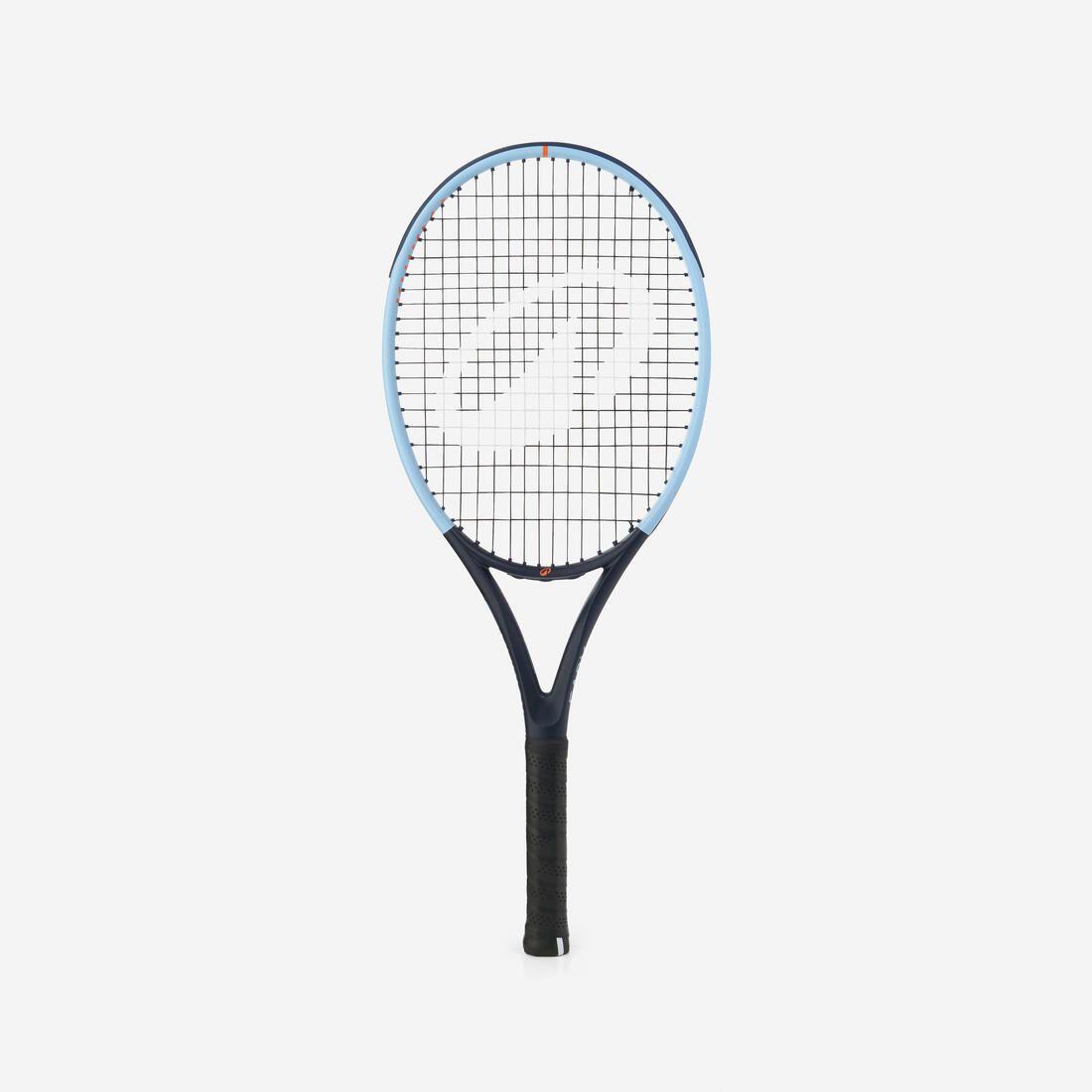 Raquette de tennis débutant adulte, TR Easy graph gris bleu