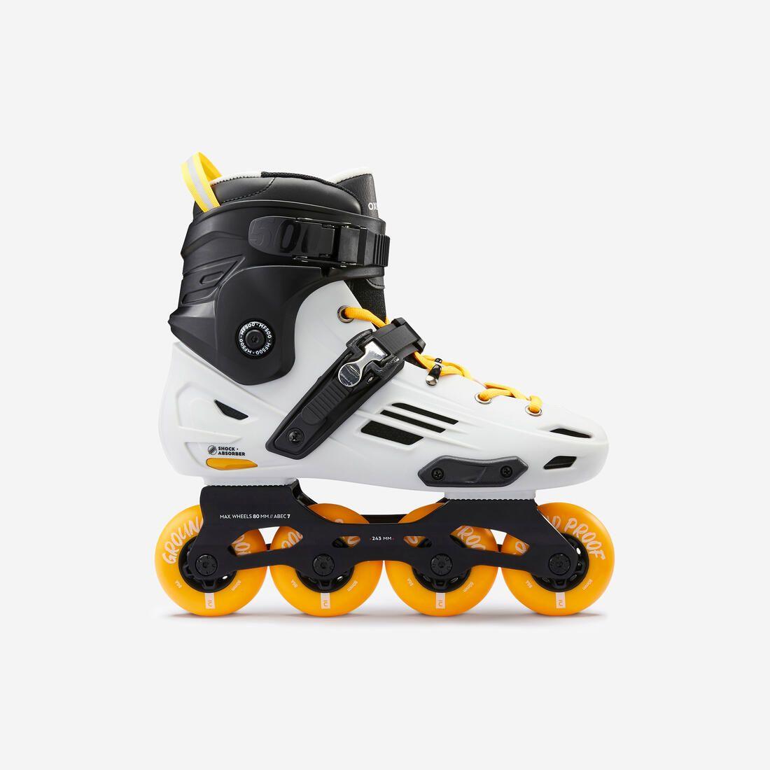 Roller freeride adulte mf500 light khaki