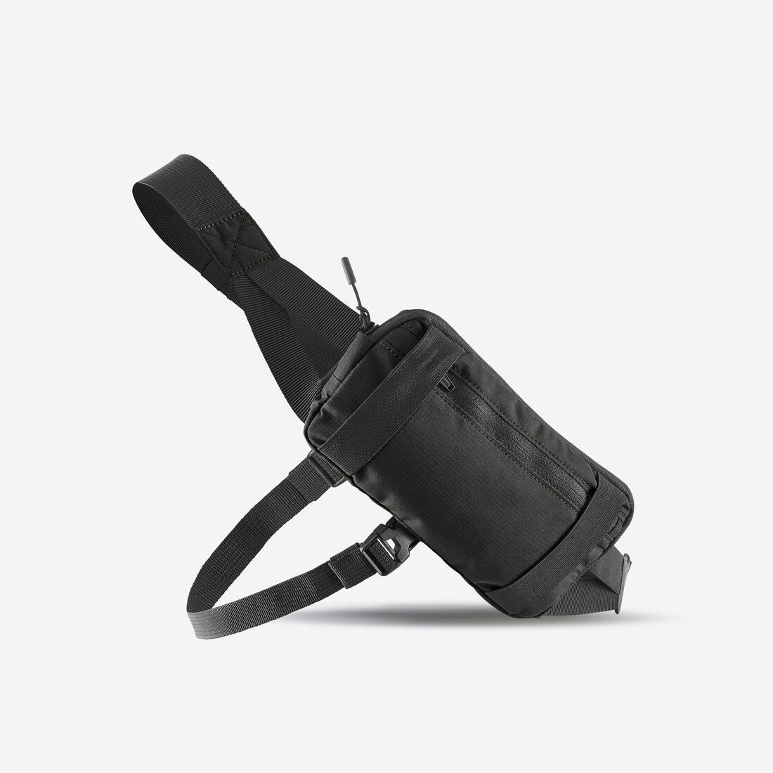 Sac running 2 positions Homme Femme- KIPRUN 0,5 L noir