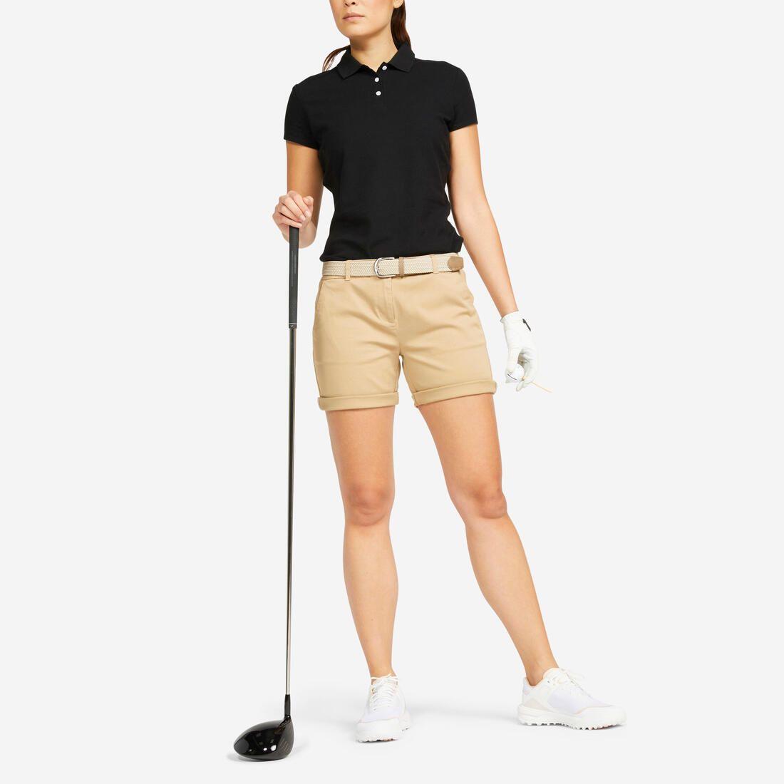 Short chino coton golf Femme, MW500