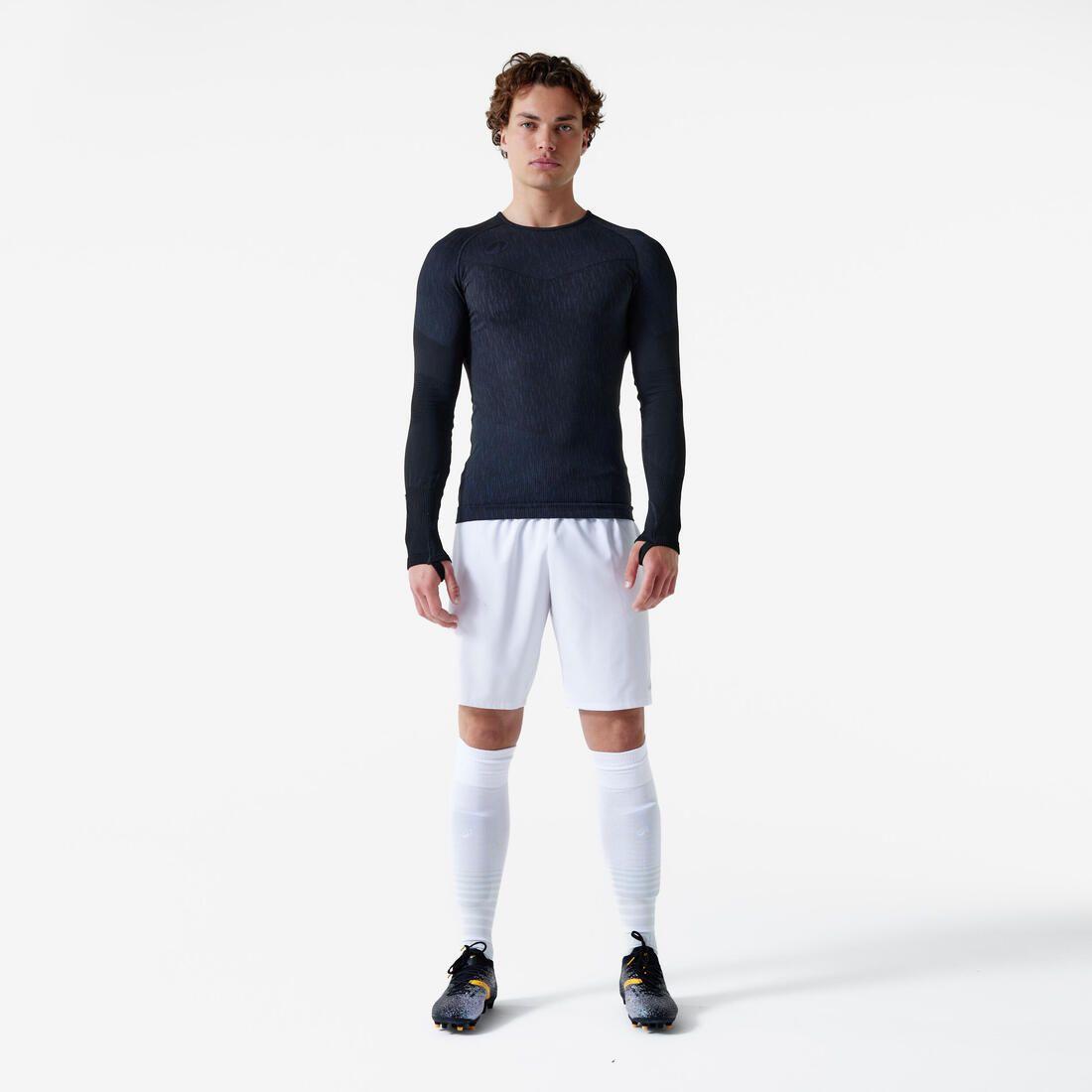 Sous-maillot de foot thermique sans-couture manches longues, Keepdry