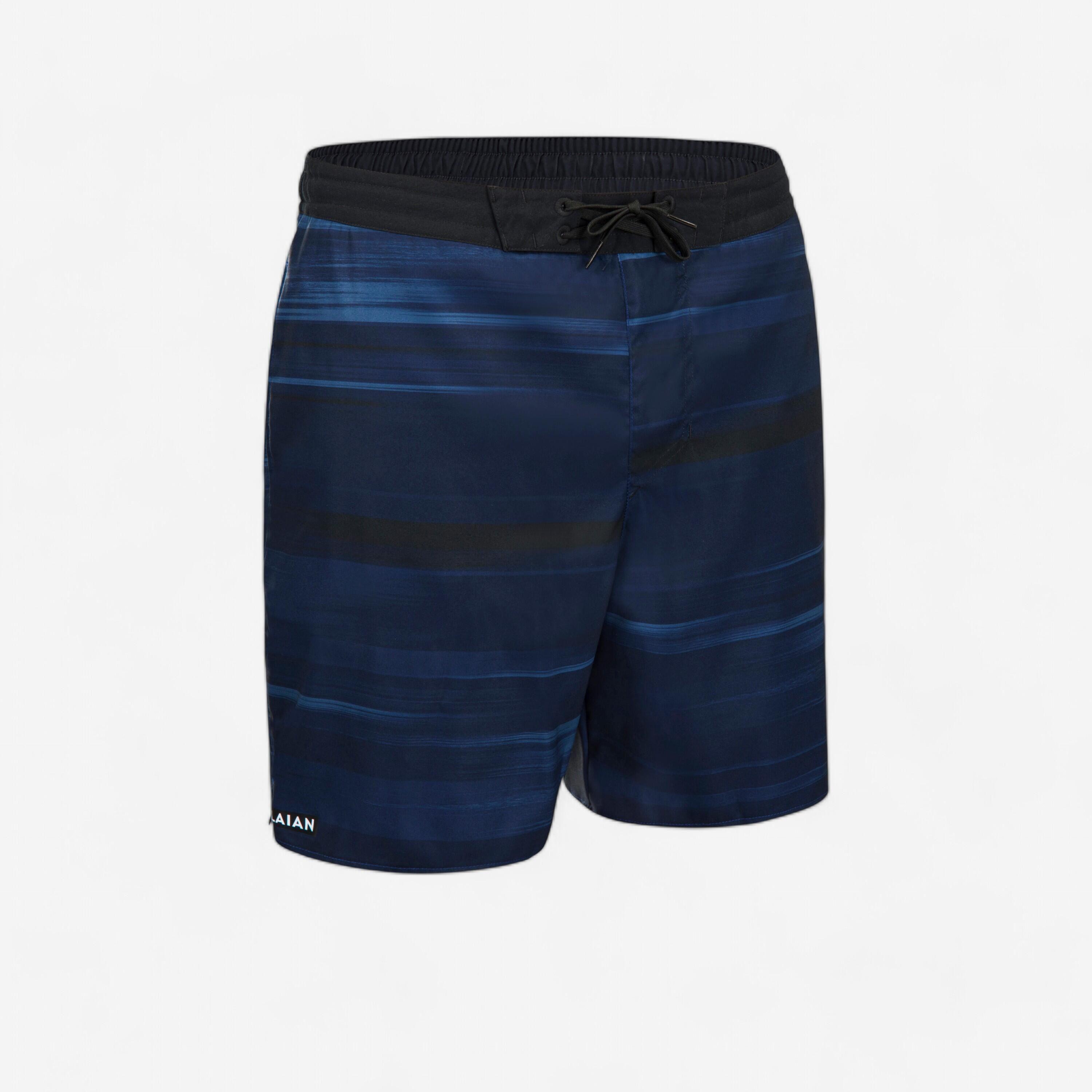 Surf boardshort long 100 TRENDY BLUE
