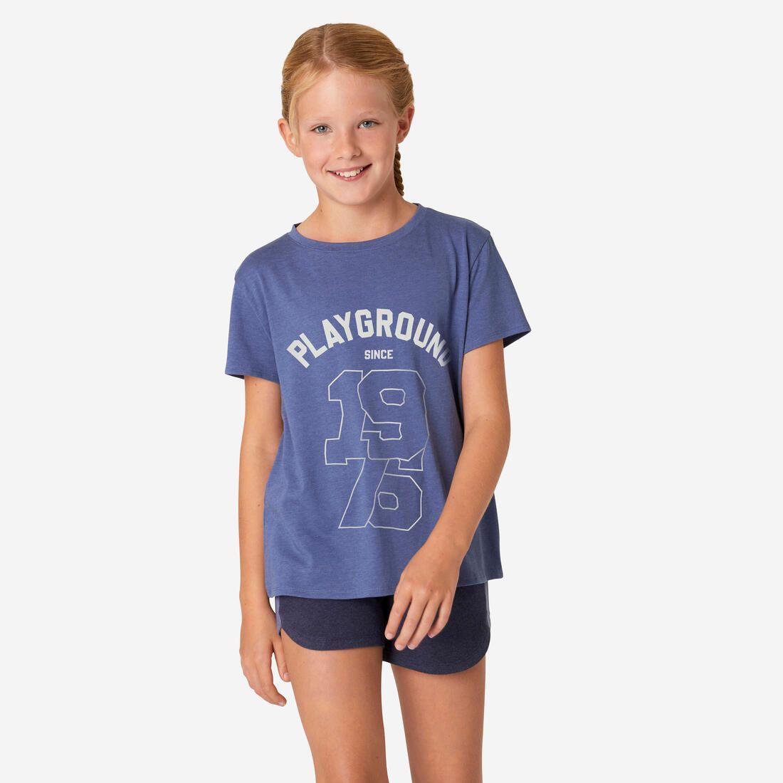 T-shirt coton fille - 500