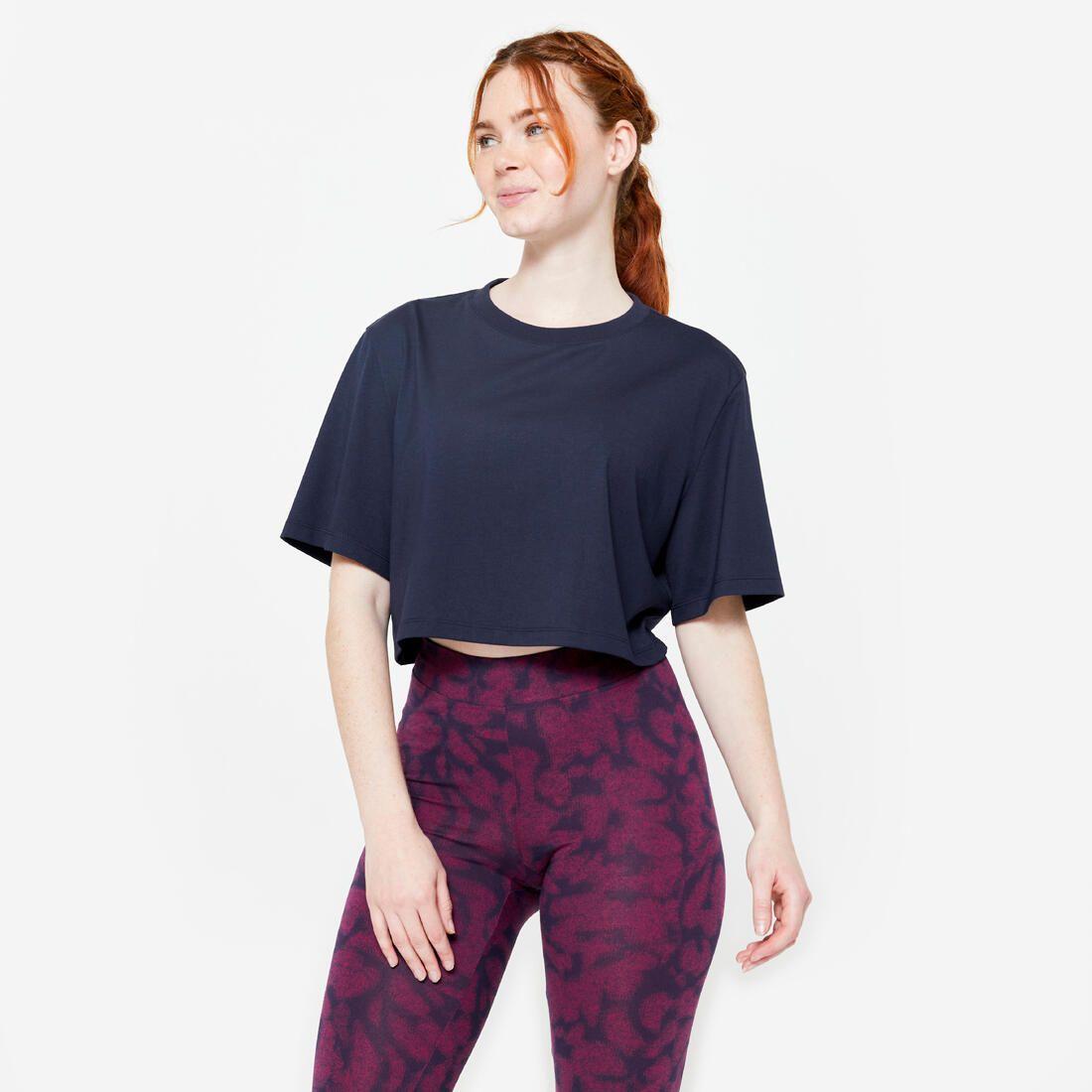 T-shirt crop top femme