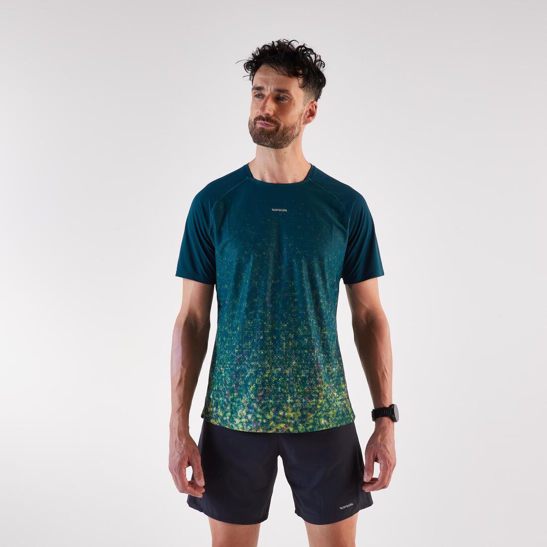 T-shirt de trail Homme, Kiprun Run 500