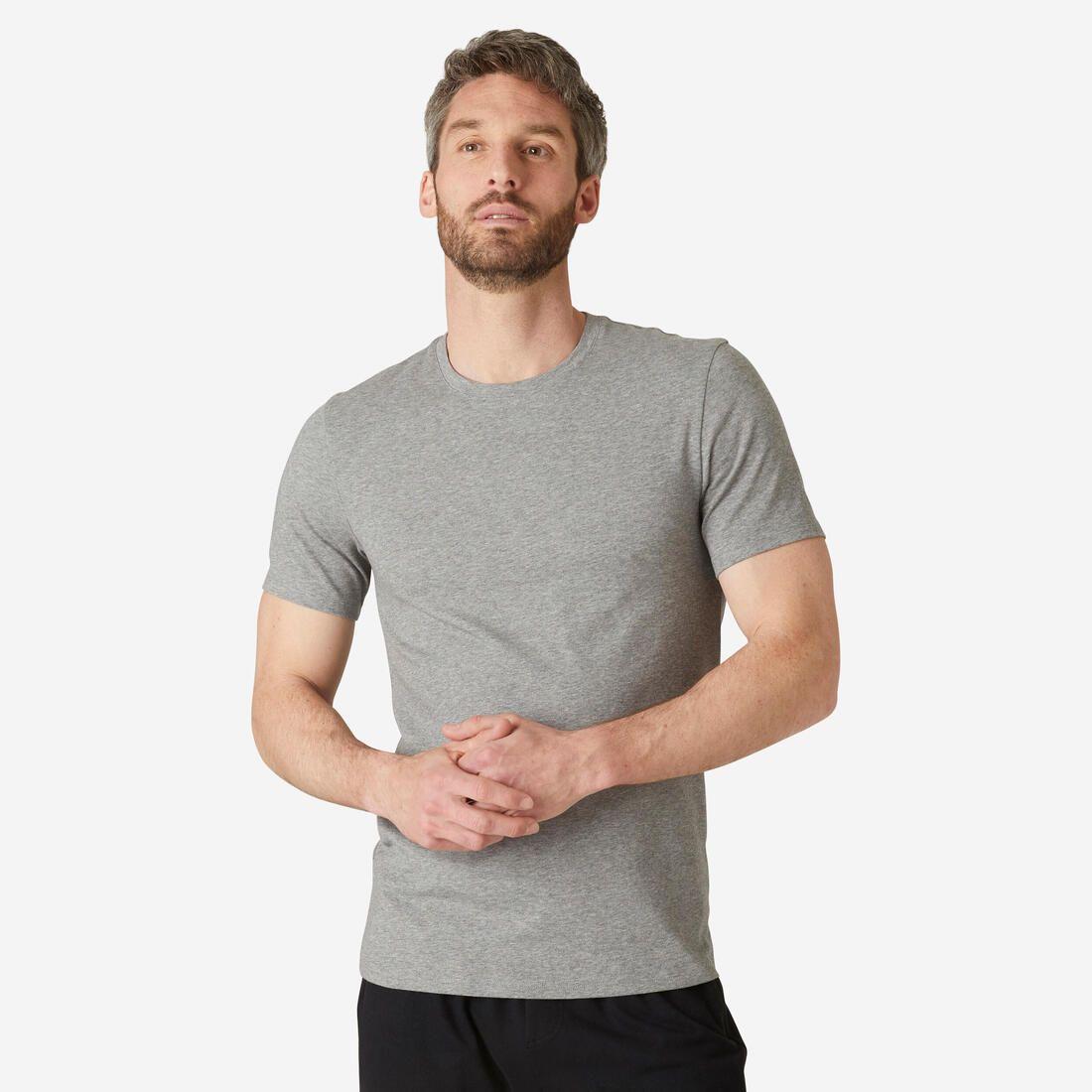T-shirt slim en coton Homme
