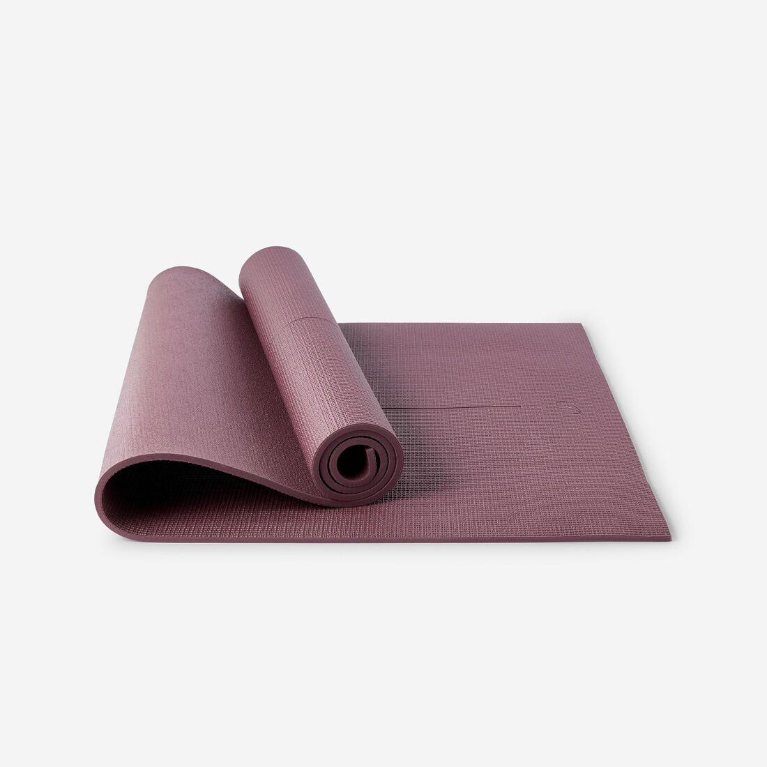 Tapis de yoga doux adhérence et confort 8 mm