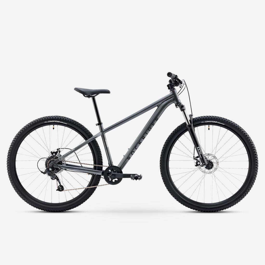 Vélo VTT randonnée semi-rigide 29" cadre aluminium, EXPL 100